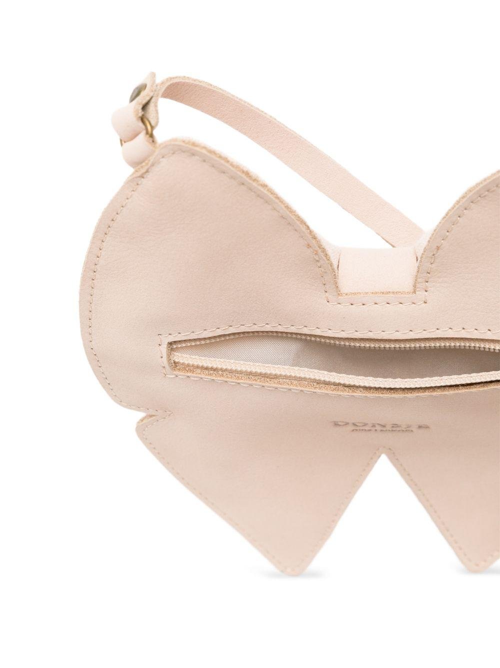 Borsa per bambina Donsje rosa chiaro a tracolla con fiocco - Rubino Kids