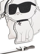 Borsa per bambina Karl Lagerfeld Kids bianca a forma di Choupette - Rubino Kids