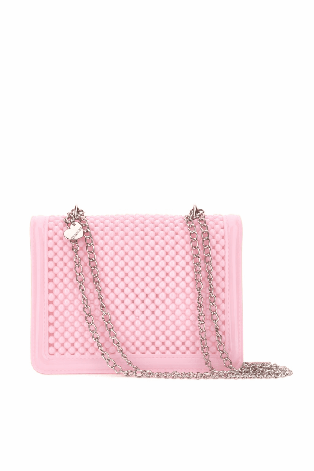 Borsa per bambina Monnalisa arancione con design a perline - Rubino Kids