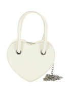 Borsa per bambina Monnalisa bianca a forma di cuore - Rubino Kids