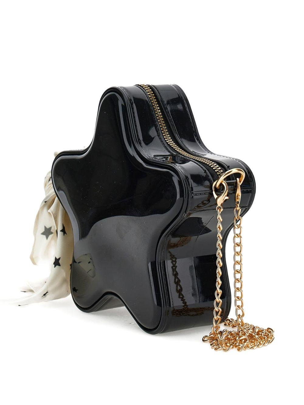 Borsa per bambina Monnalisa nera con forma a stella - Rubino Kids