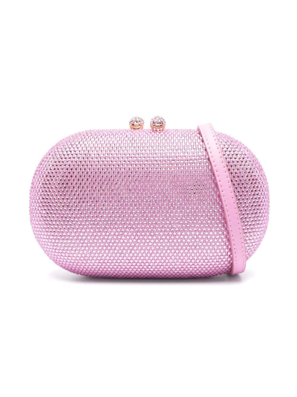 Borsa per bambina Monnalisa rosa con decorazione in cristalli - Rubino Kids