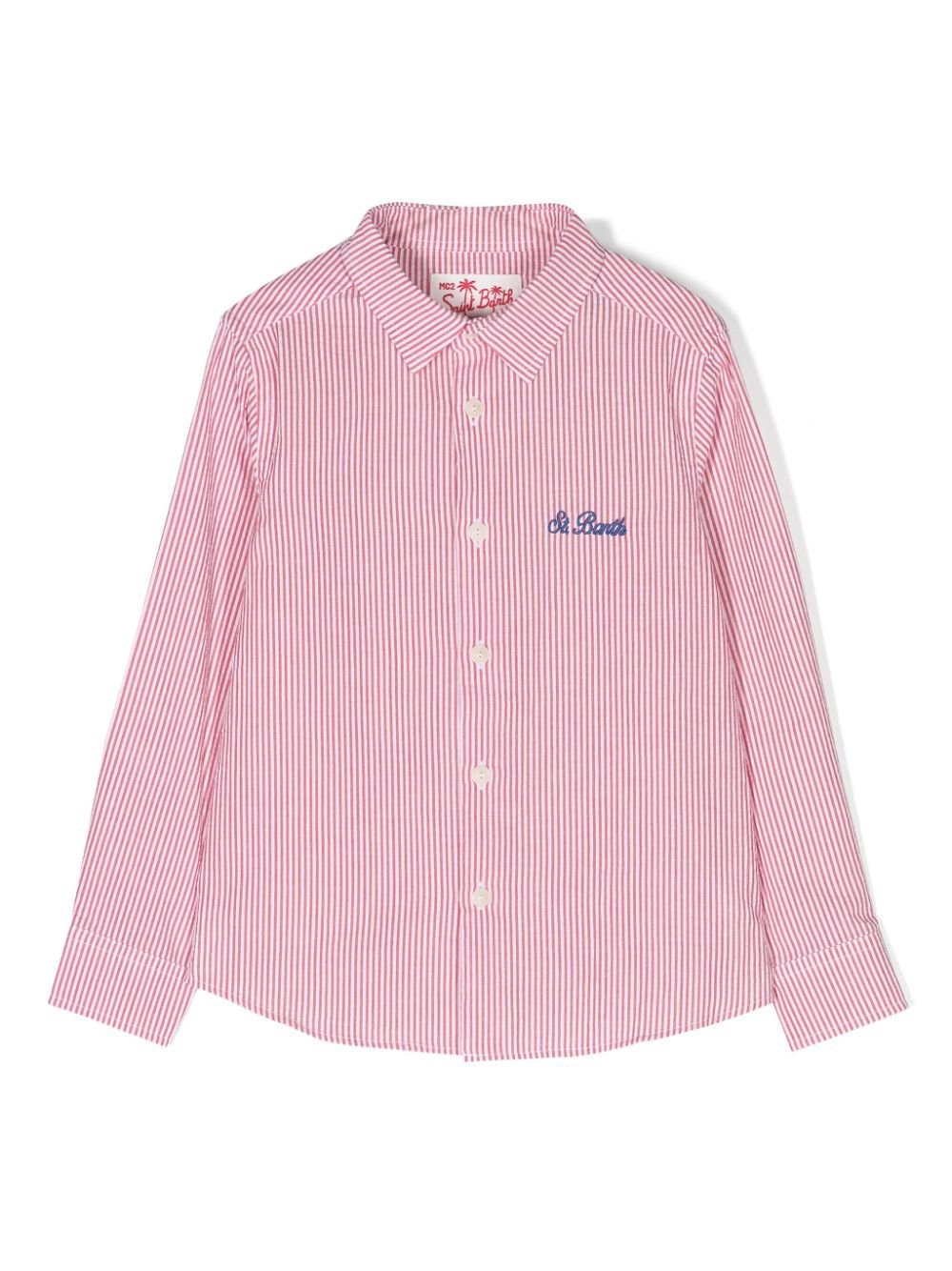 Camicia a righe Agnes - Rubino Kids