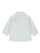 Camicia a righe per neonato Kenzo Kids bianco con colletto a punta - Rubino Kids