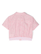 Camicia Barocco crop - Rubino Kids