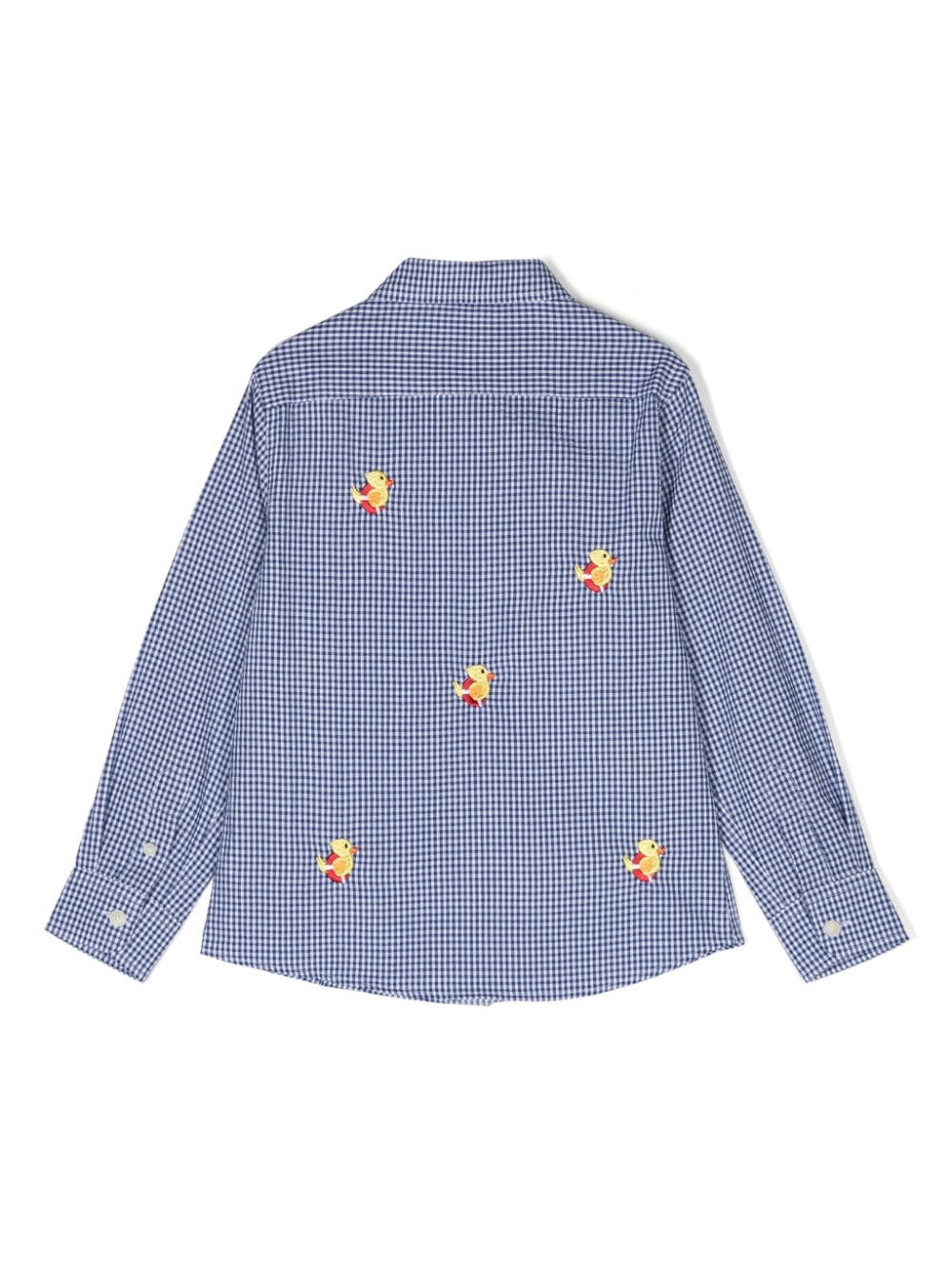 Camicia con ricamo Agnes Ducky - Rubino Kids