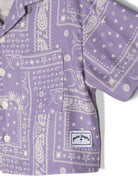 Camicia con stampa Astro Paisley - Rubino Kids