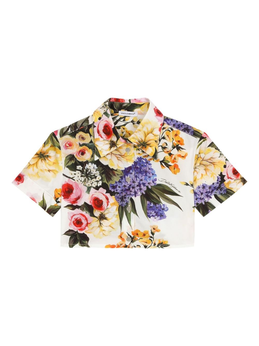 Camicia con stampa floreale - Rubino Kids