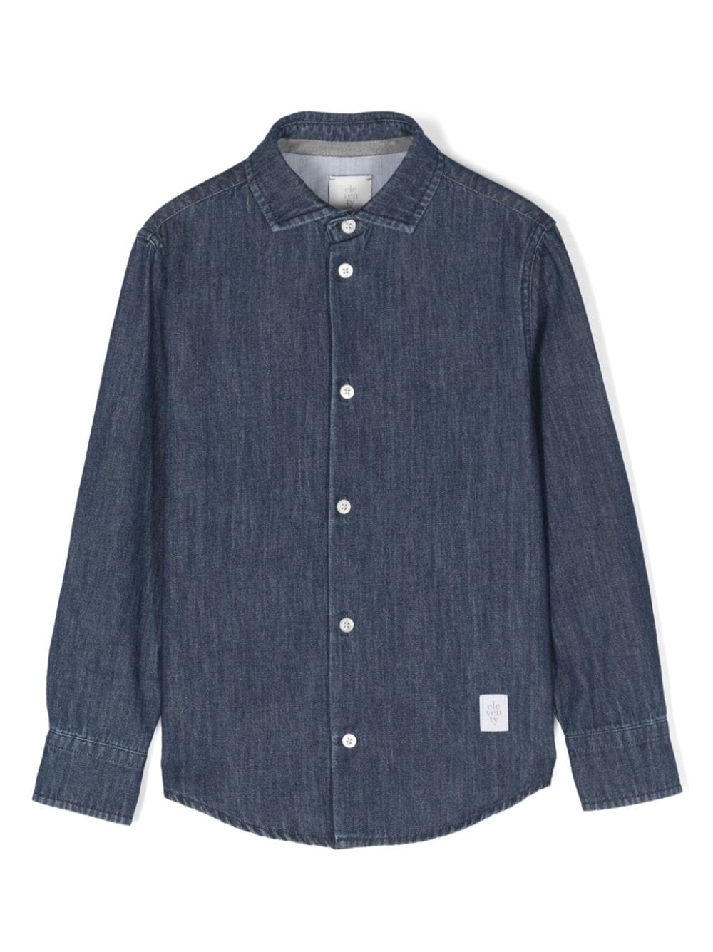 Camicia denim con applicazione - Rubino Kids