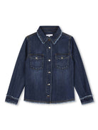 Camicia denim con frange - Rubino Kids