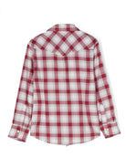 Camicia di cotone a quadri - Rubino Kids