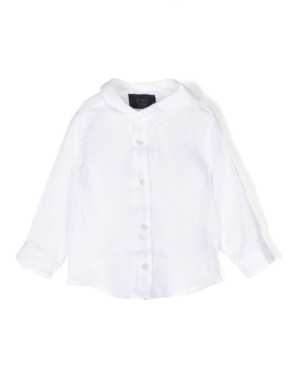 Camicia di lino a maniche lunghe - Rubino Kids