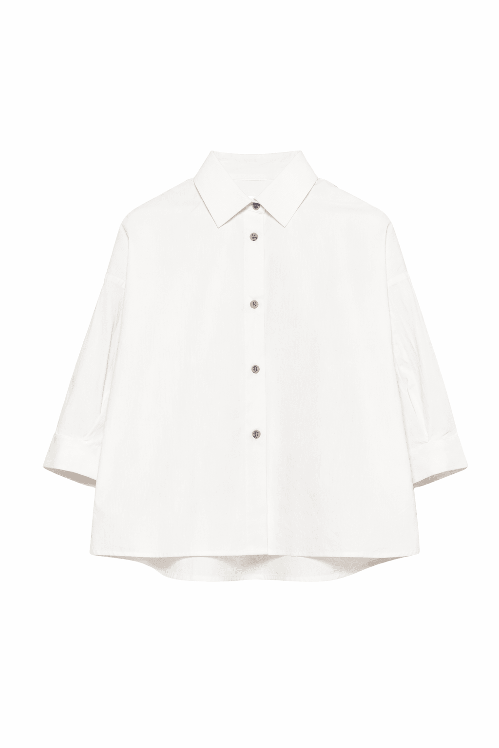 Camicia per bambina Douuod Kids bianca con colletto - Rubino Kids