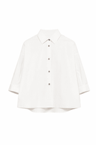 Camicia per bambina Douuod Kids bianca con colletto - Rubino Kids