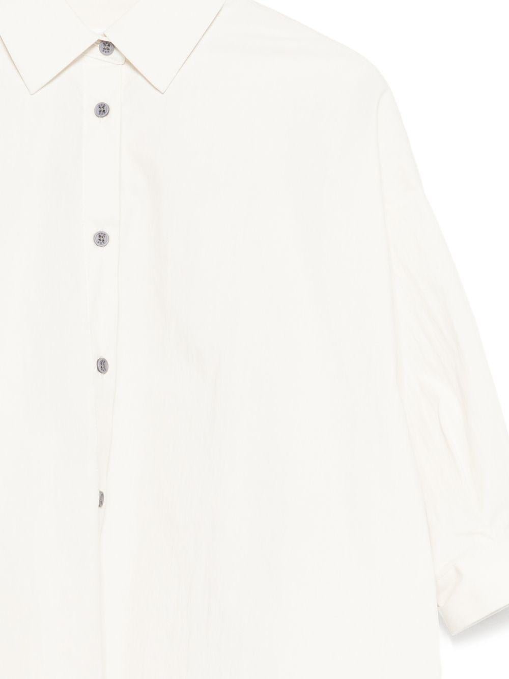 Camicia per bambina Douuod Kids bianca con colletto - Rubino Kids