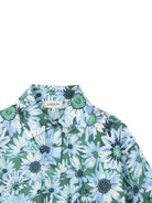 Camicia per bambina Lanvin Enfant multicolor con stampa a fiori - Rubino Kids