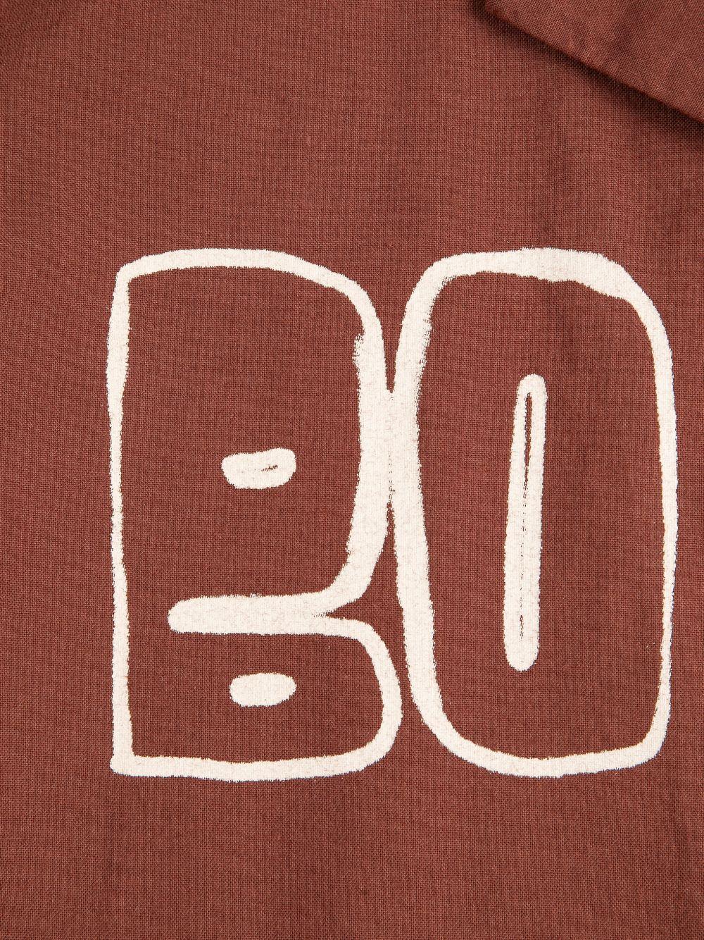 Camicia per bambino Bobo Choses marrone con colletto - Rubino Kids