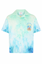 Camicia per bambino Casablanca Kids blu a maniche corte - Rubino Kids