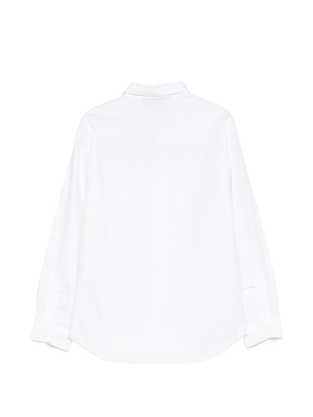 Camicia per bambino Dondup Kids bianca con taschino sul petto - Rubino Kids