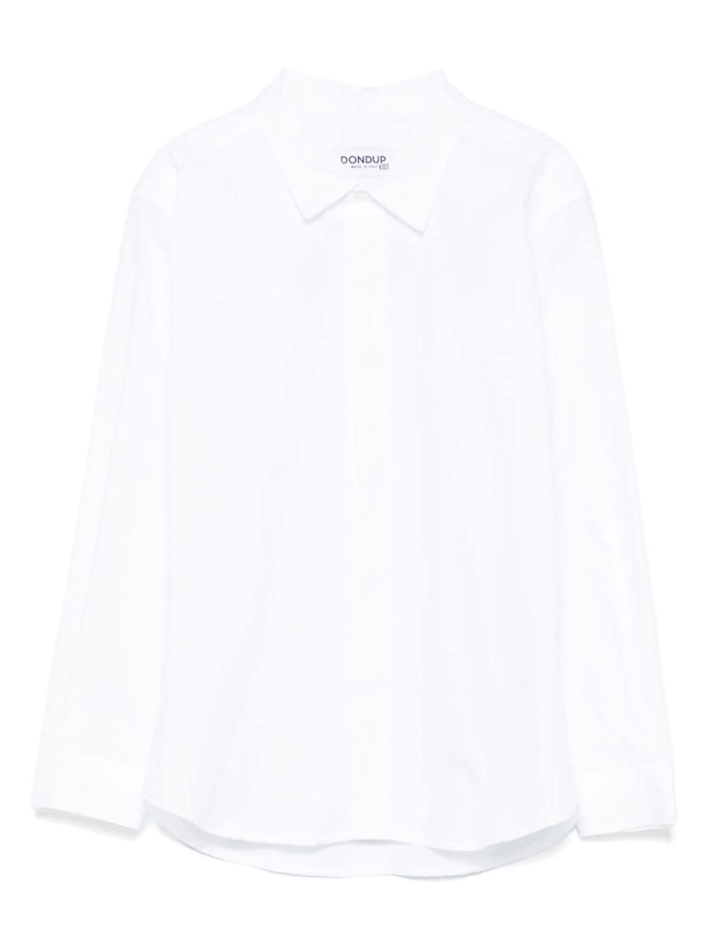 Camicia per bambino DONDUP KIDS bianco in popeline - Rubino Kids