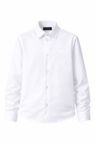 Camicia per bambino Emporio Armani Kids bianca con colletto a punta - Rubino Kids