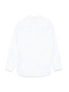 Camicia per bambino Etro Kids bianca con effetto jacquard - Rubino Kids