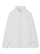 Camicia per bambino Givenchy Kids bianco con colletto classico - Rubino Kids