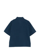 Camicia per bambino Molo blu con taschino sul petto - Rubino Kids