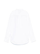 Camicia per bambino Polo Ralph Lauren Kids bianca con motivo Polo Pony - Rubino Kids