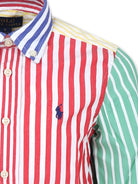 Camicia per bambino Polo Ralph Lauren Kids multicolore a righe - Rubino Kids