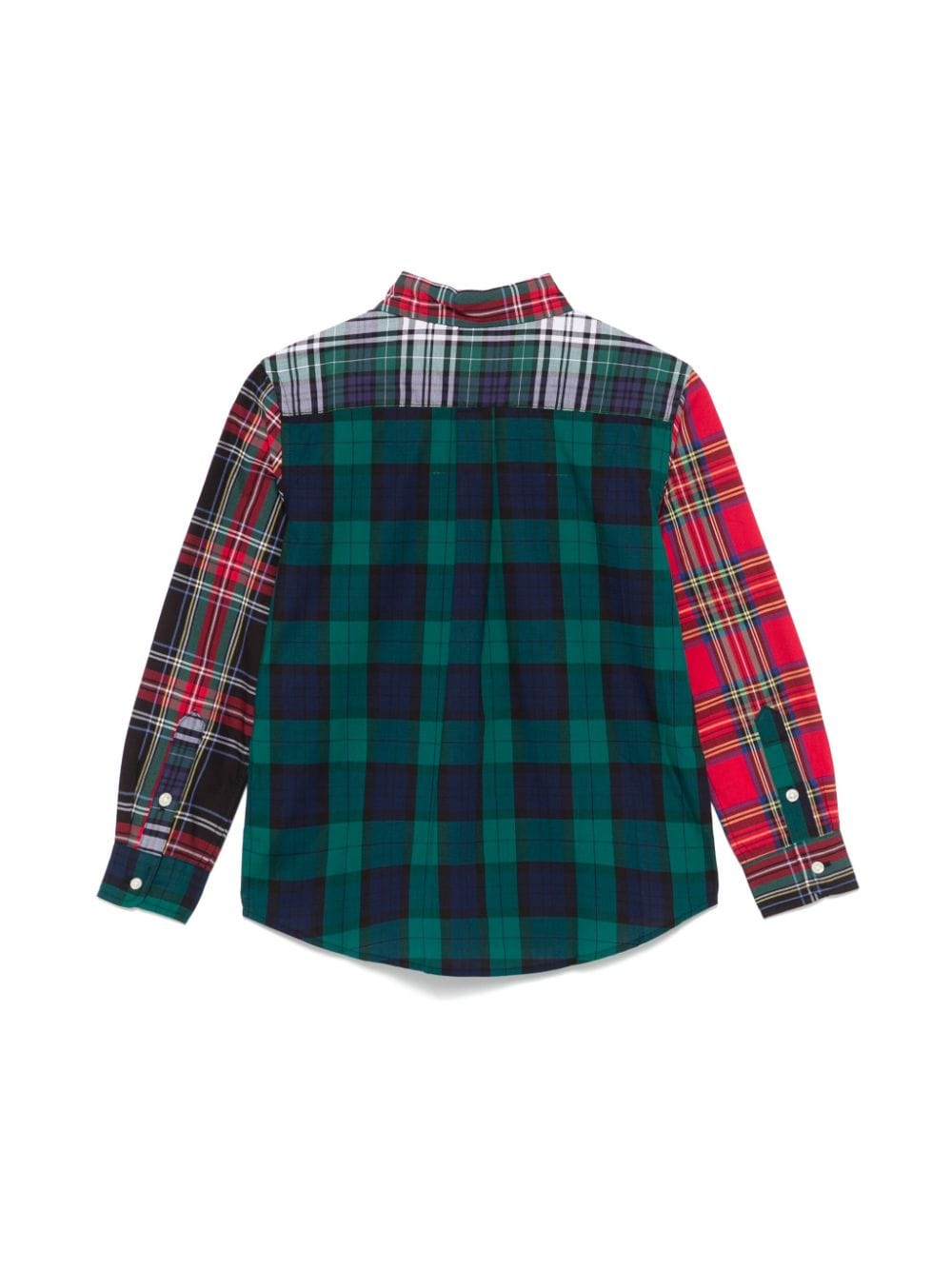 Camicia per bambino Ralph Lauren Kids multicolore con motivo a quadri - Rubino Kids