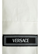 Camicia per bambino Versace Kids bianco con bottoni oro - Rubino Kids