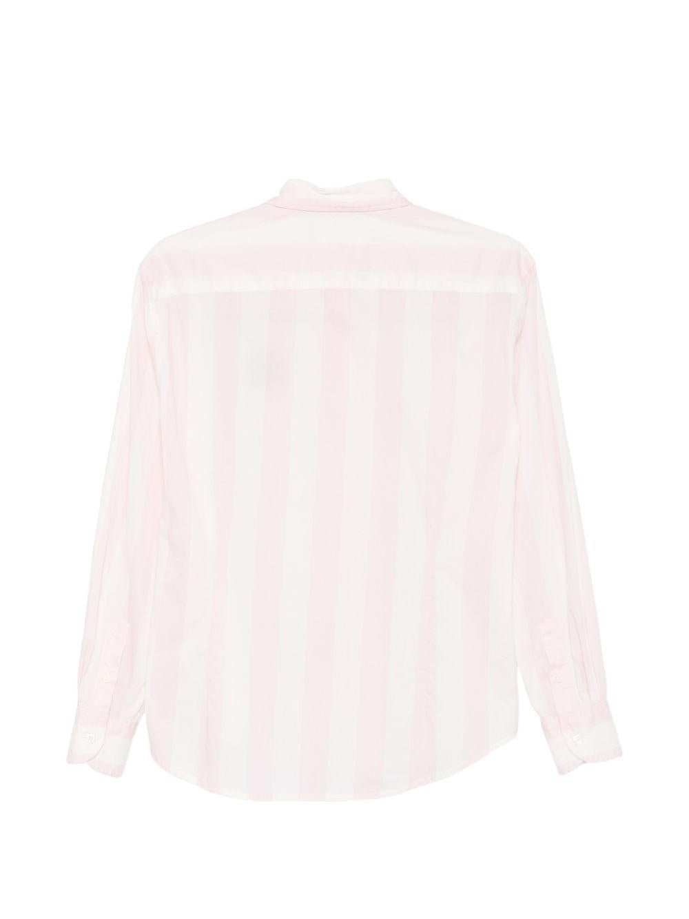 Camicia per donna MC2 Saint Barth multicolore con design a righe - Rubino Kids