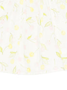 Camicia per neonata Bonpoint bianco con maniche arricciate - Rubino Kids
