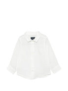 Camicia per neonato Fay Kids bianca con colletto classico - Rubino Kids