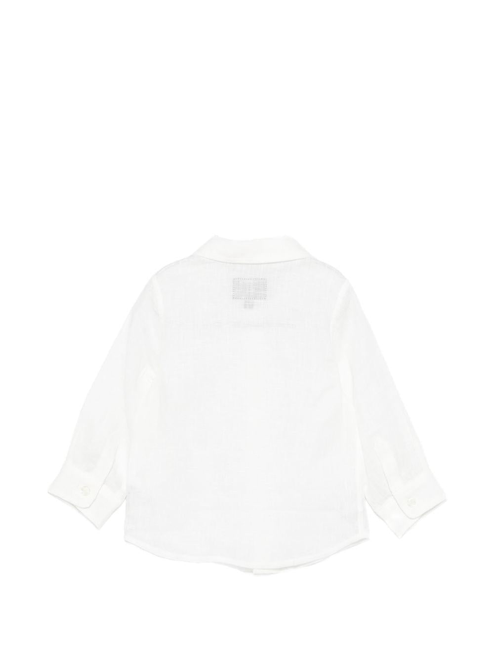 Camicia per neonato Fay Kids bianca con colletto classico - Rubino Kids