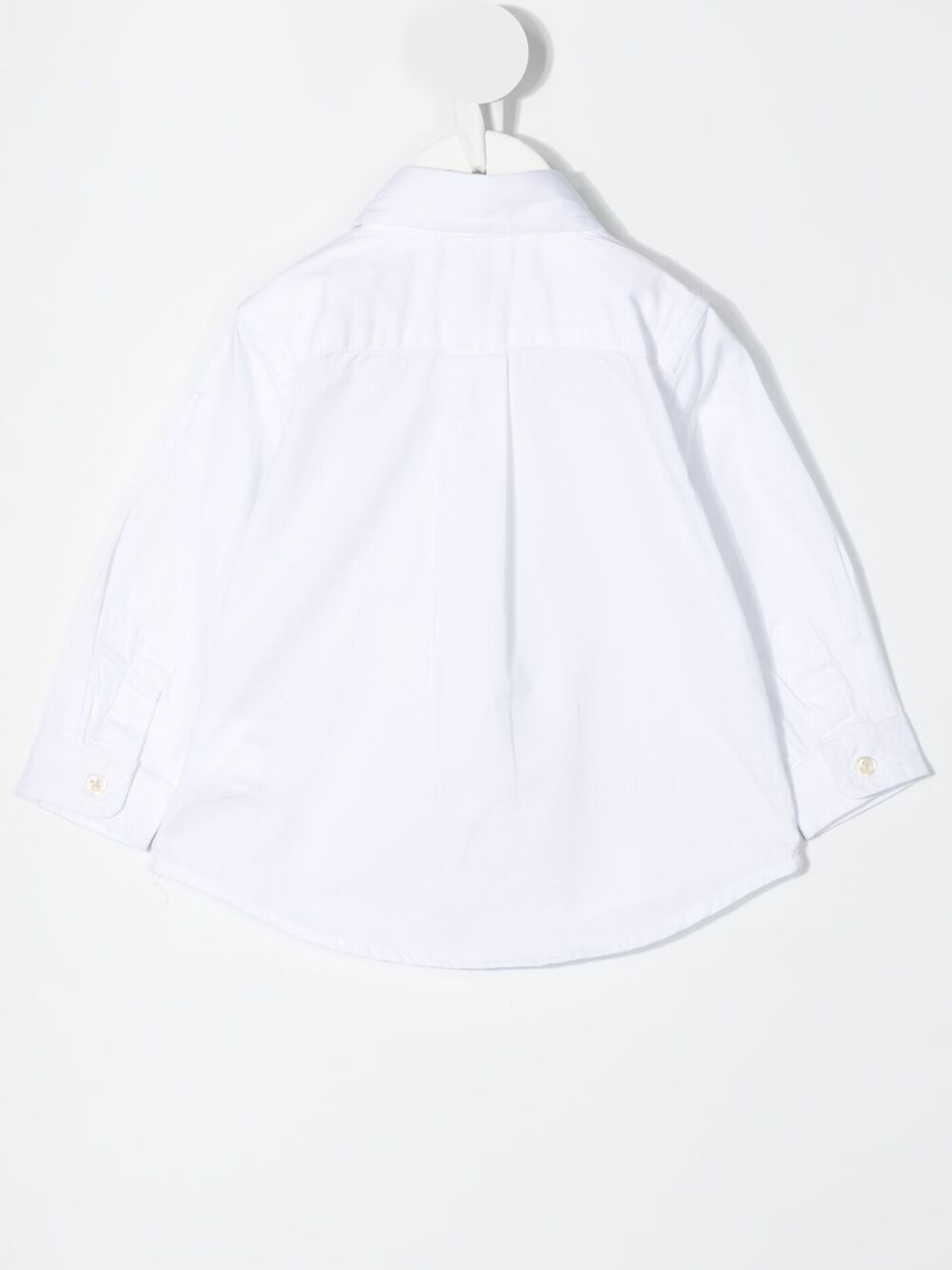 Camicia per neonato POLO RALPH LAUREN KIDS bianco con ricamo - Rubino Kids