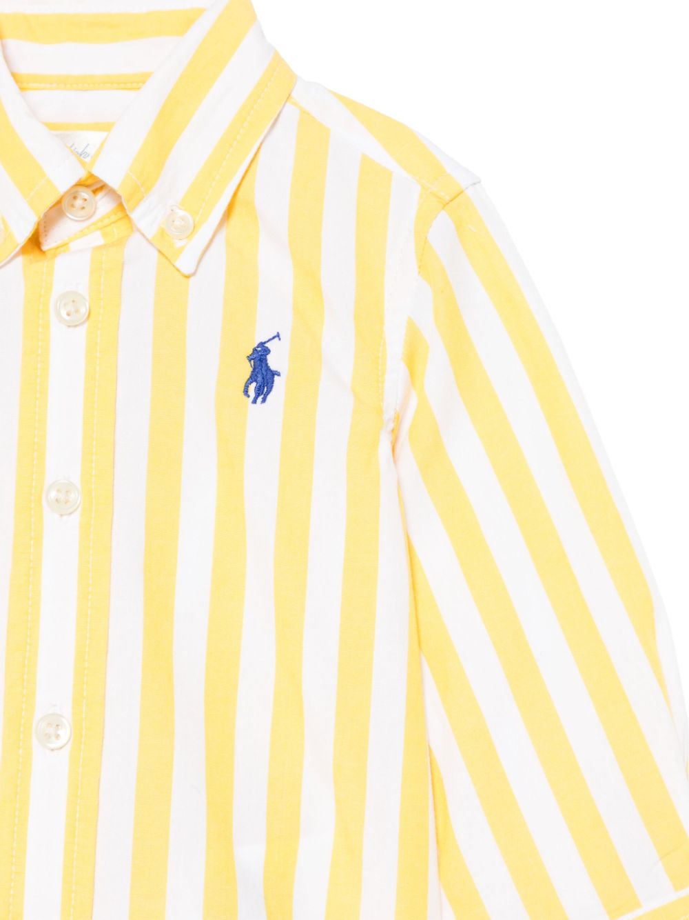 Camicia per neonato Polo Ralph Lauren Kids giallo a righe - Rubino Kids