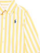 Camicia per neonato Polo Ralph Lauren Kids giallo a righe - Rubino Kids