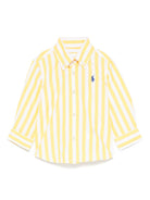 Camicia per neonato Polo Ralph Lauren Kids giallo a righe - Rubino Kids