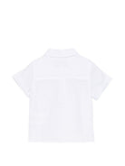 Camicia per neonato Tartine Et Chocolat bianca con colletto classico - Rubino Kids