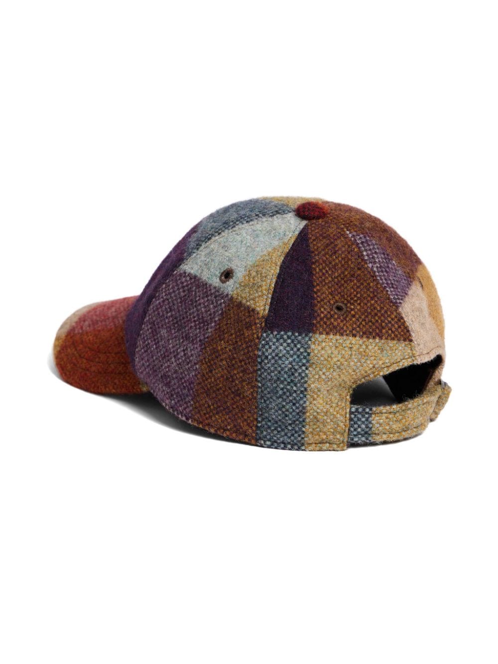 Cappello Arnold con design patchwork per bambina Bonpoint multicolor con tesa curva - Rubino Kids