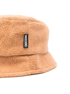 Cappello bucket Leo Teddy per bambino Moschino Kids beige con design pull on - Rubino Kids