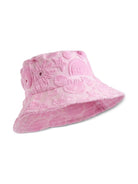 Cappello bucket per bambina Molo Siks rosa con effetto spugna - Rubino Kids