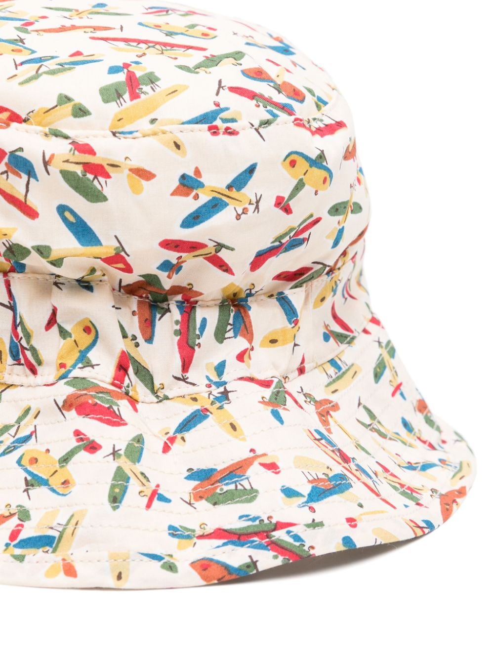 Cappello con stampa Liberty - Rubino Kids