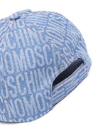 Cappello da baseball con logo jacquard - Rubino Kids