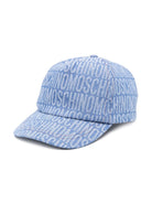 Cappello da baseball con logo jacquard - Rubino Kids