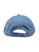 Cappello da baseball con ricamo per bambino Palm Angels Kids azzurro con tesa curva - Rubino Kids