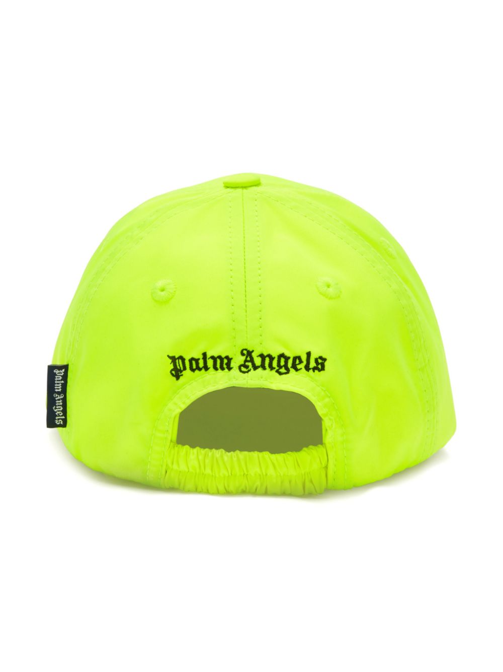 Cappello da baseball con ricamo per bambino Palm Angels Kids giallo con tesa curva - Rubino Kids