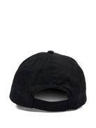 Cappello da baseball per bambini Moschino Kids nero con logo - Rubino Kids